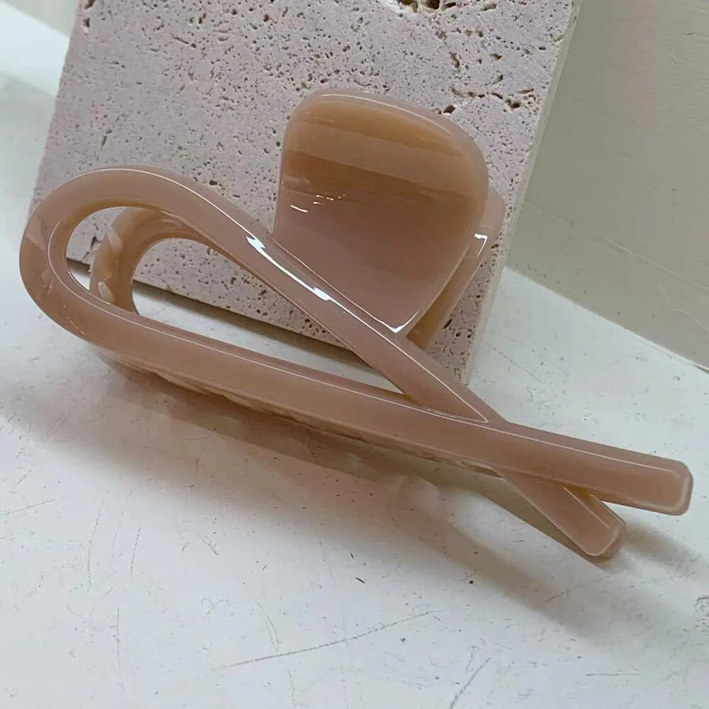 Pretty Neutrals Jelly Claw Clip - Image 3