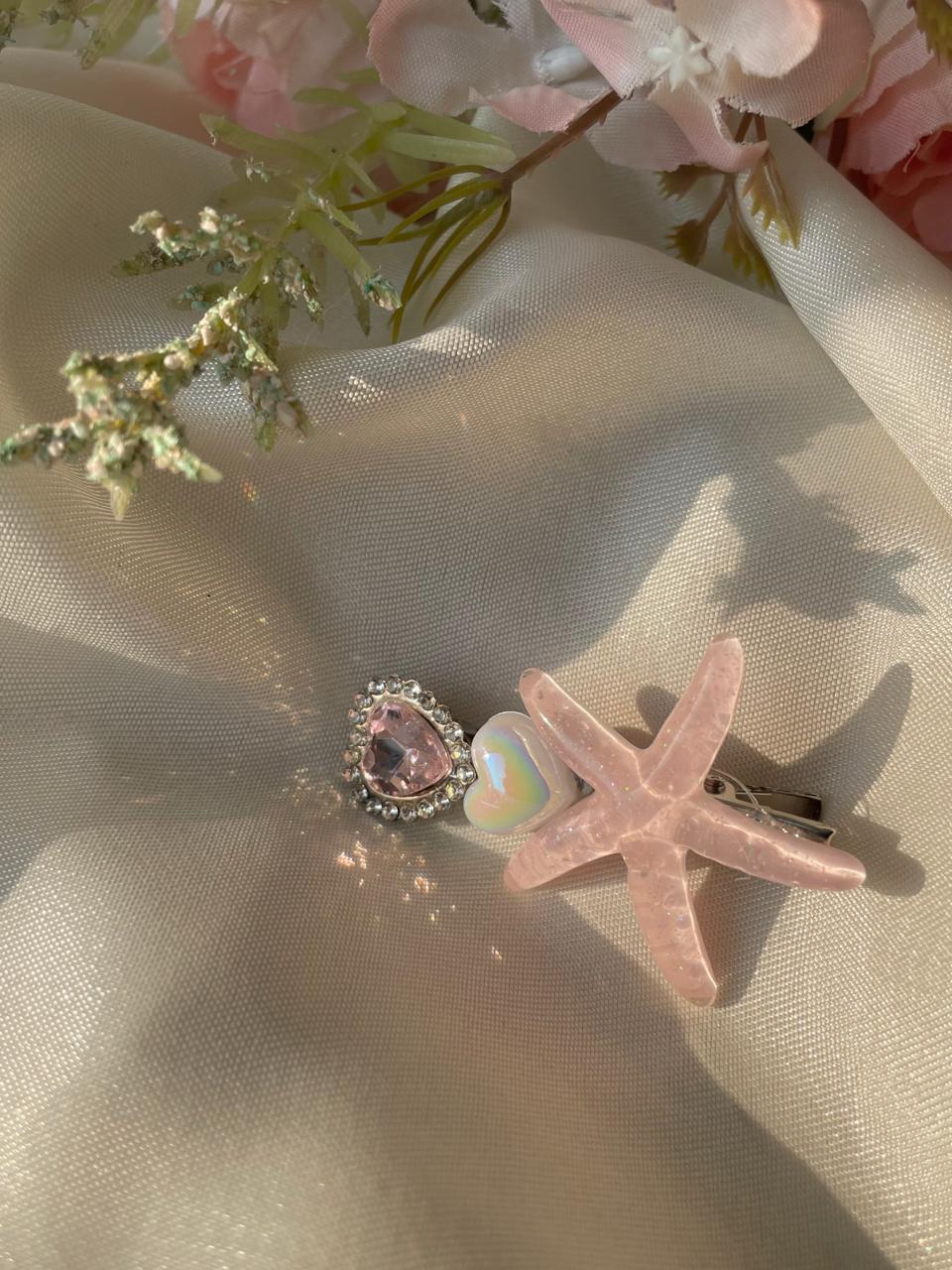 Pretty Pink Paradise Hair Clip - Image 2