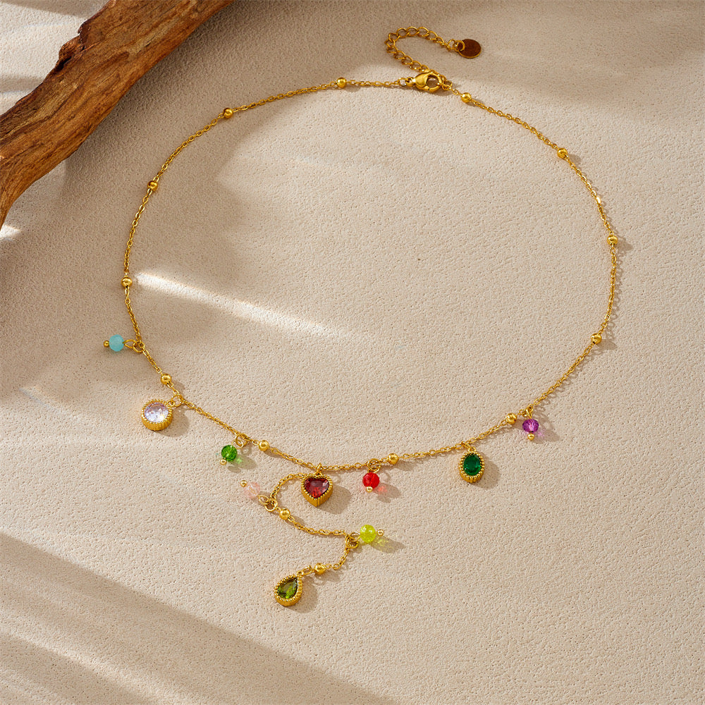 Prettycore Multicolour Y-necklace - Image 3