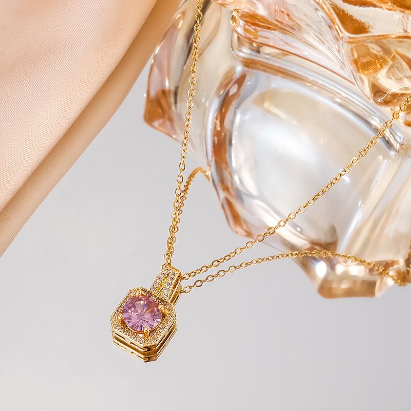Promise Necklace- pink - Image 2