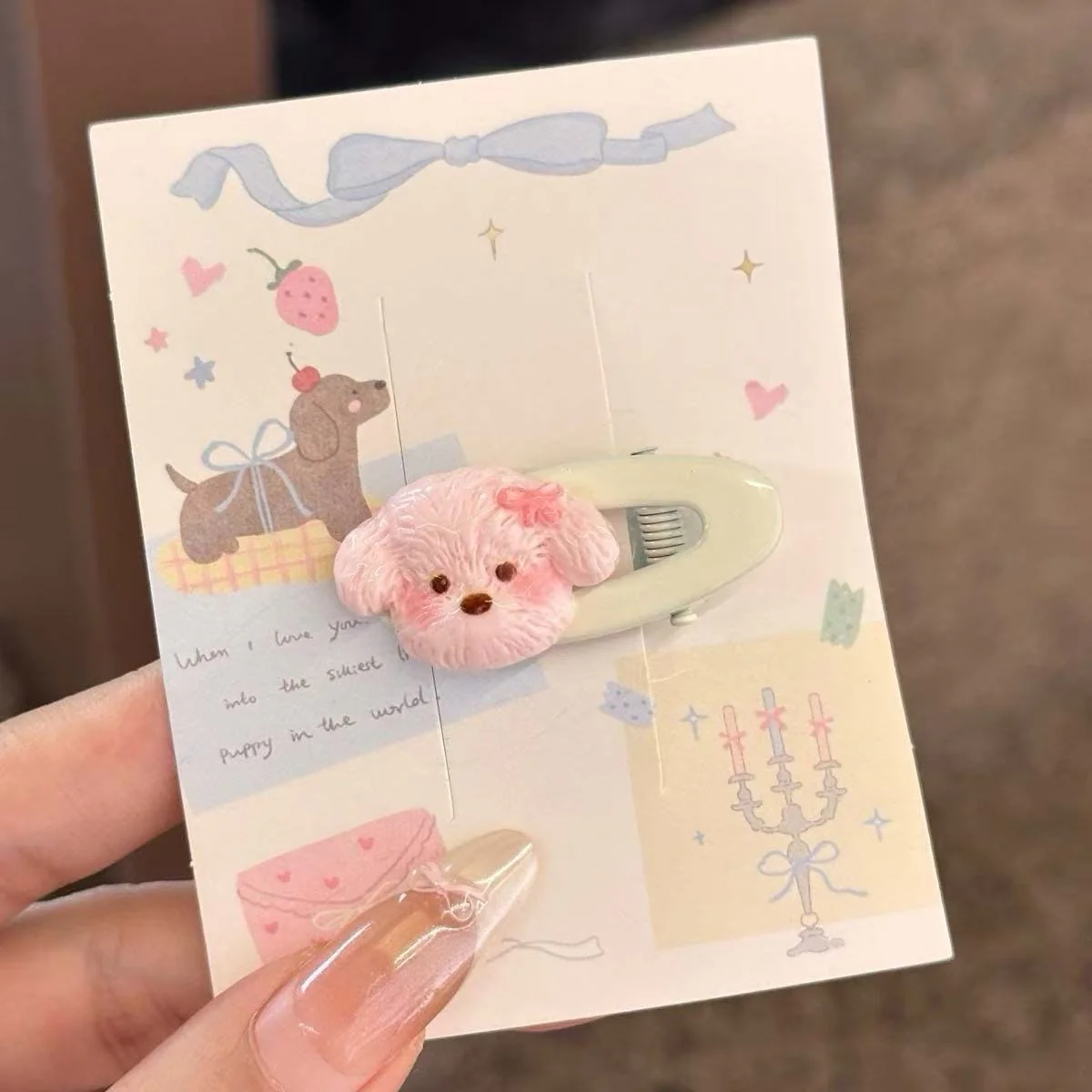 Puppy love Hair Clip - Image 2