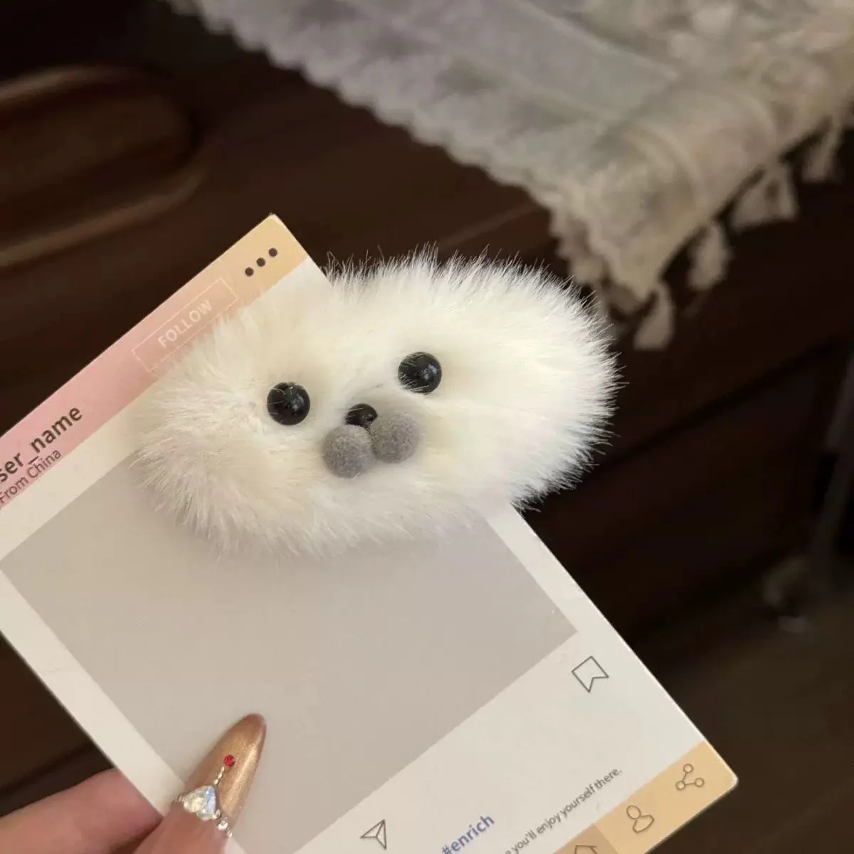 Puppy-love Hair patch Clip