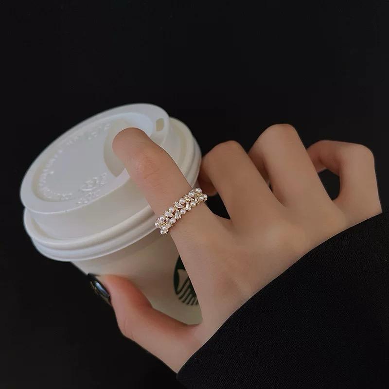 Pure Soul Delicate Pearly Ring - Image 3