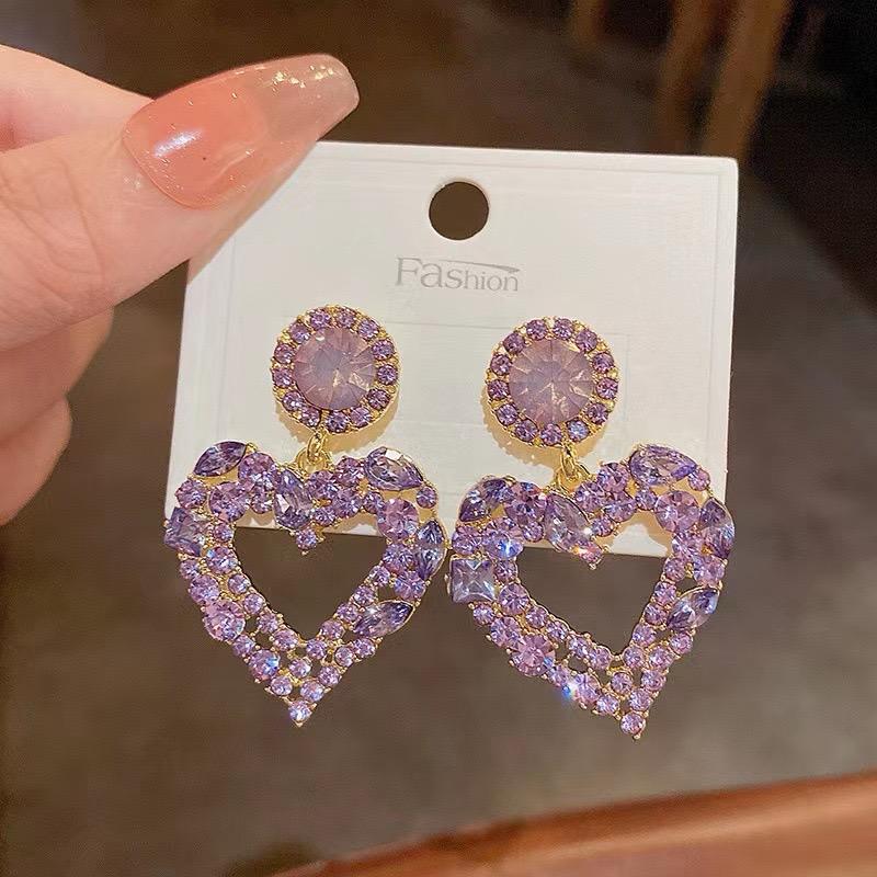 Purple Fantasy Earrings - Image 4