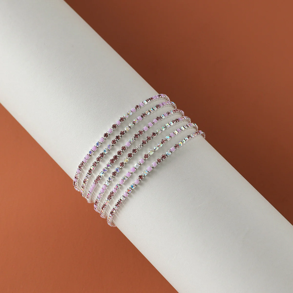 Purple Paparazzi Bracelet Set(Pack of 5) - Image 2