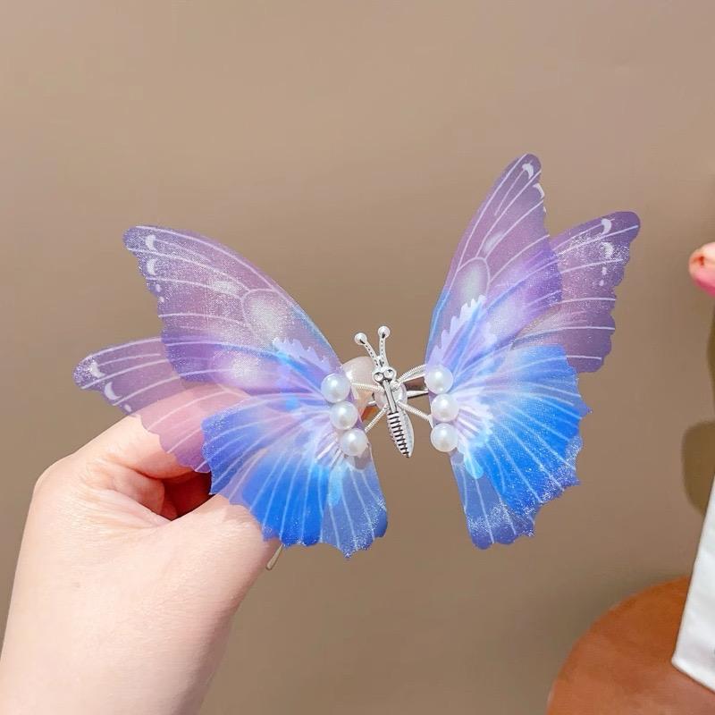 Purple Sparkle Hair Clip