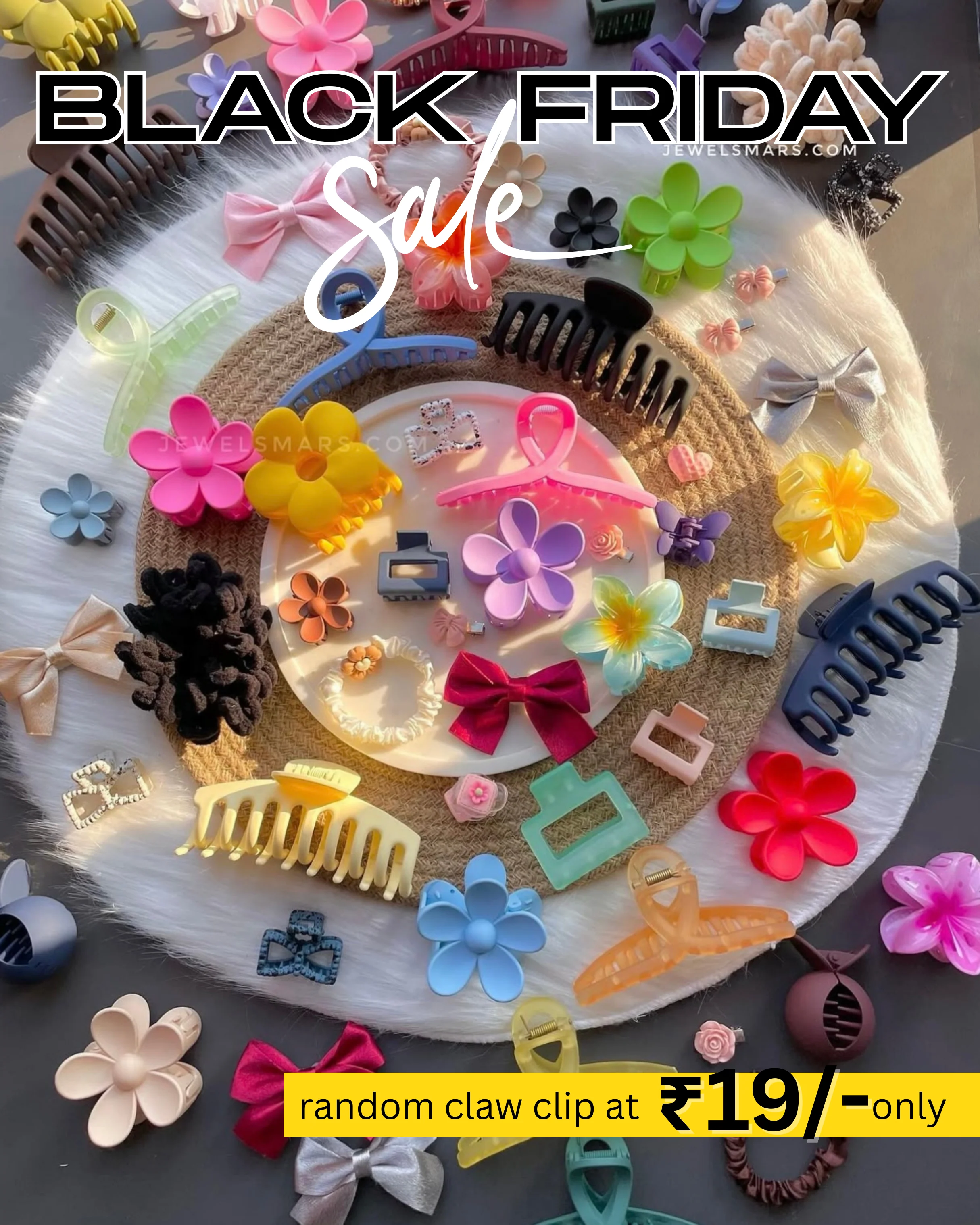 Random Hair Claw Clip - Image 2