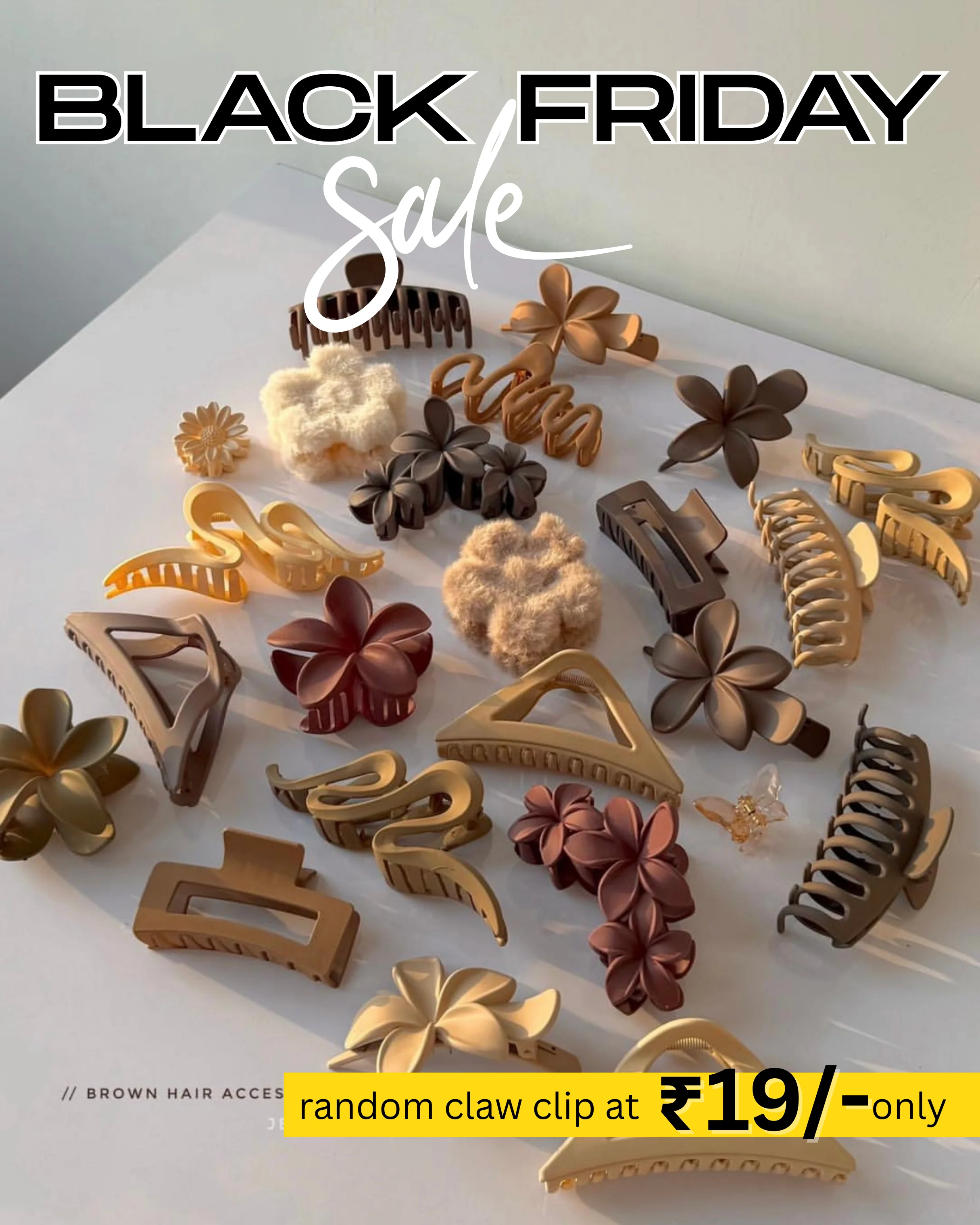 Random Hair Claw Clip - Image 4
