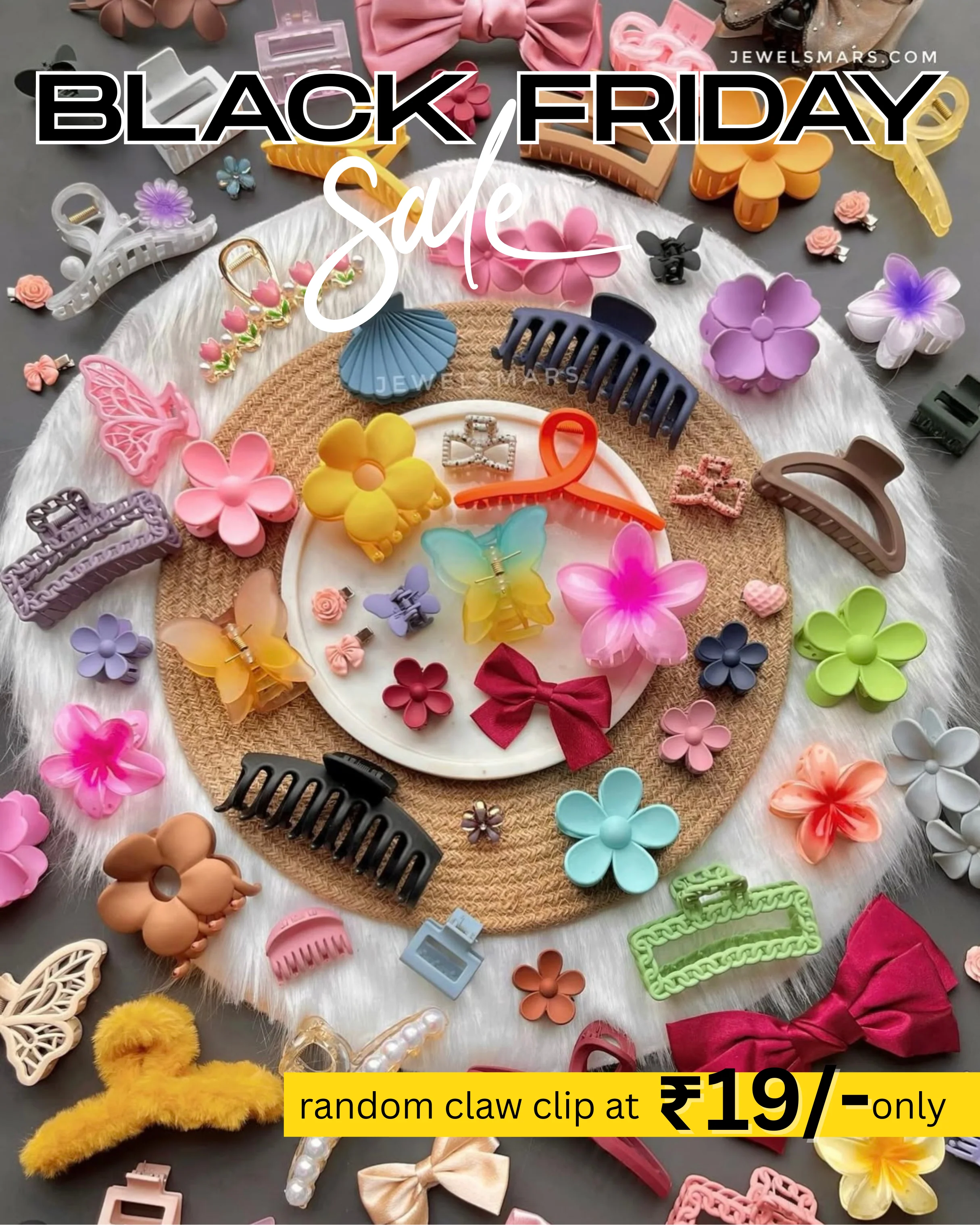 Random Hair Claw Clip - Image 6