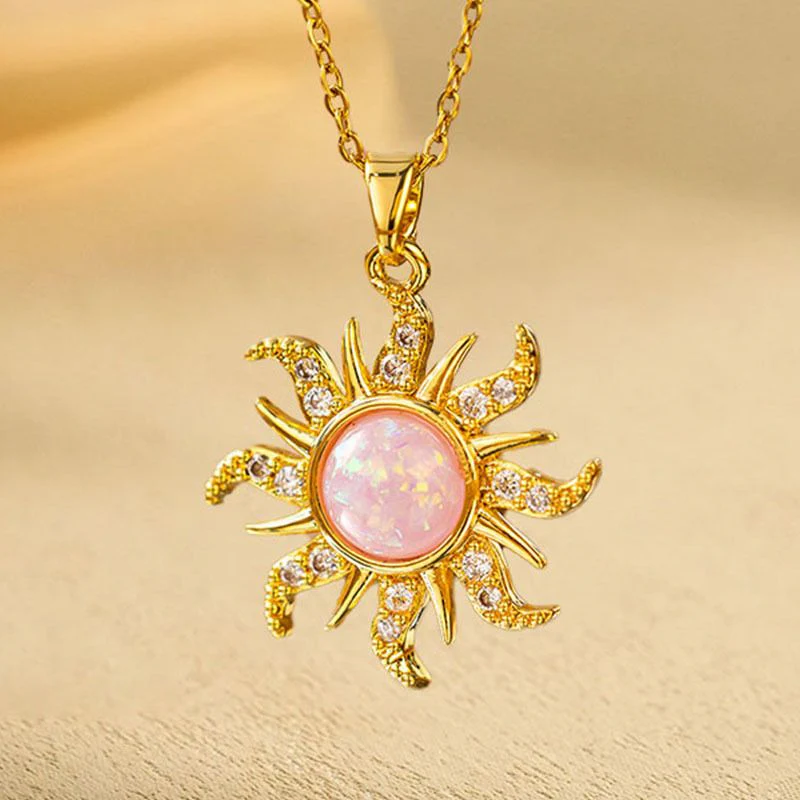 Rapunzal Necklace- pink - Image 3