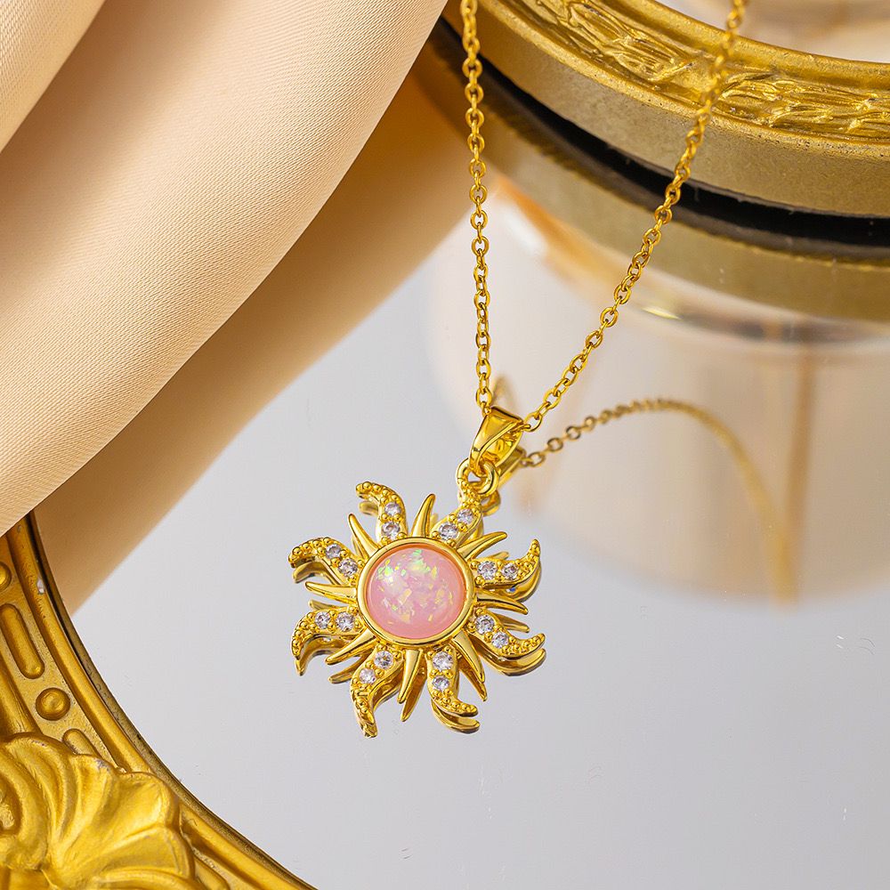 Rapunzal Necklace- pink - Image 4