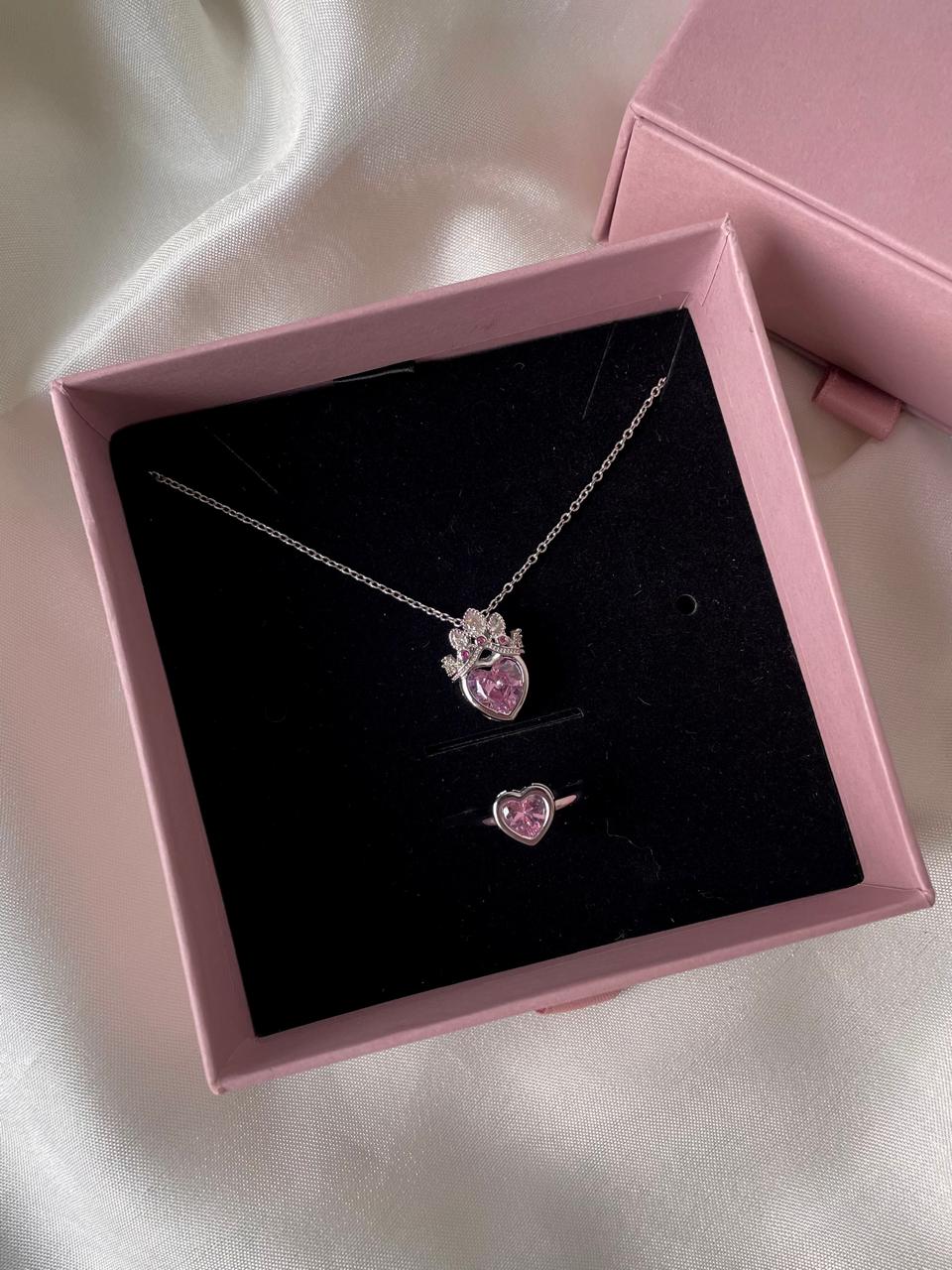 Rapunzel Princess Necklace with Ring Gift Box - Image 2