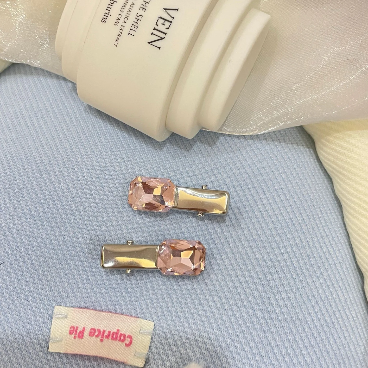 Rebel Rhinestone Hair Clips (Pack of 2) - Image 2