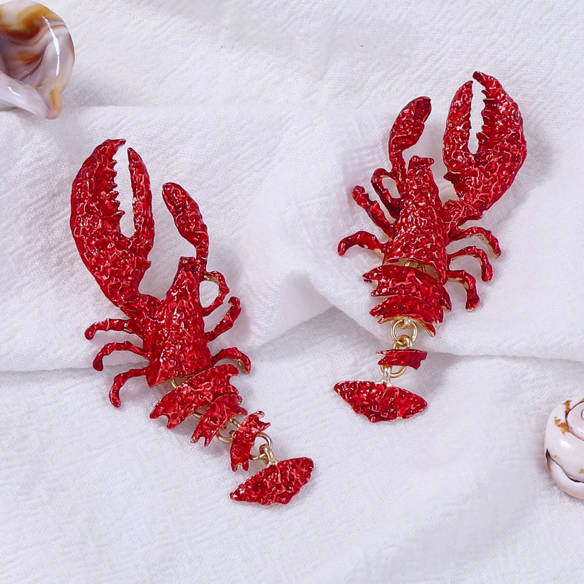 Red Lobster Earrings - Image 2
