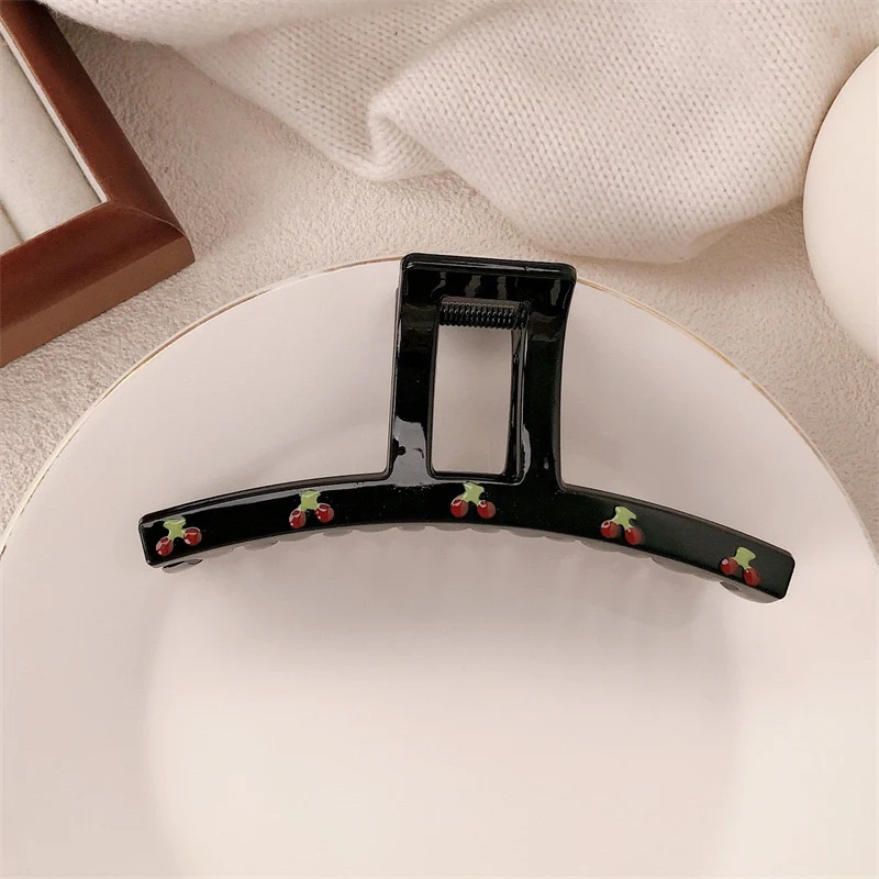 Retro Coded Cherry Claw Clip - Image 2