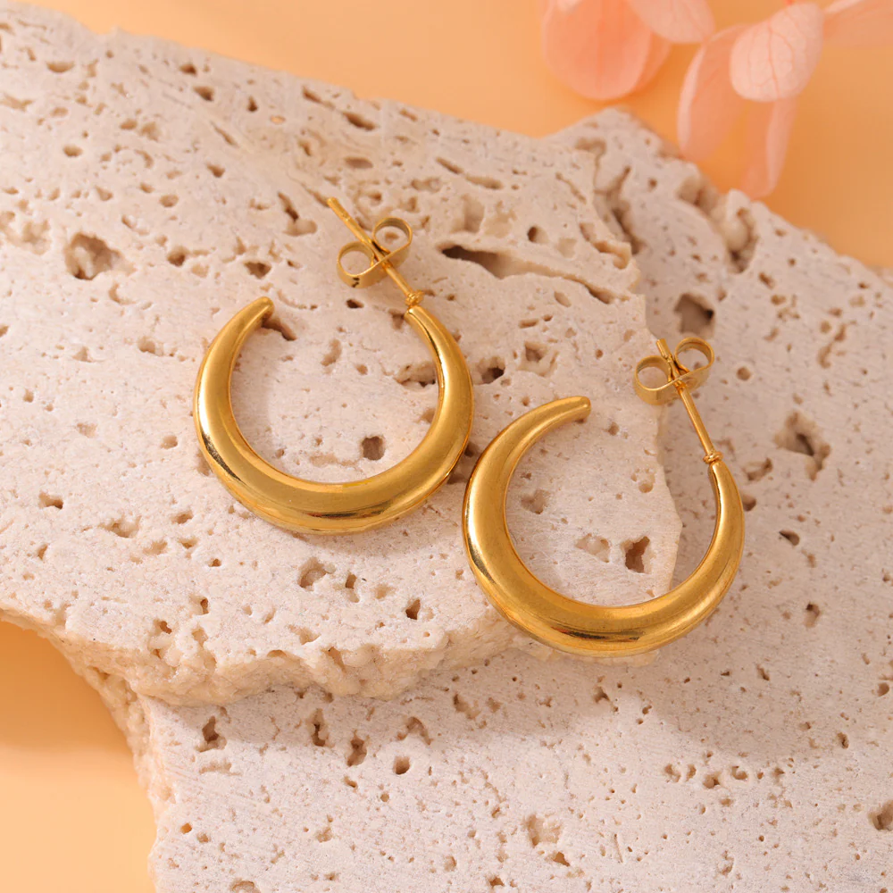 Rise n Shine Basic Hoop Earrings