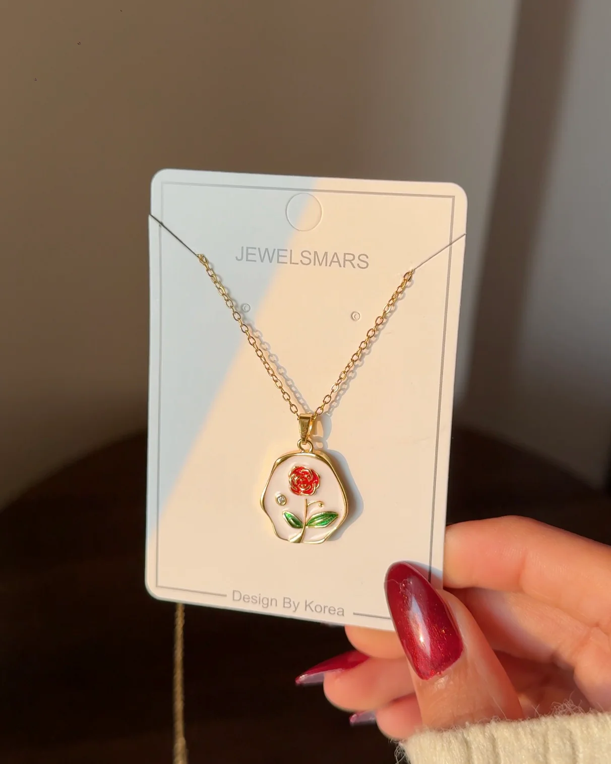 Rose for my Rose! Necklace - Image 2