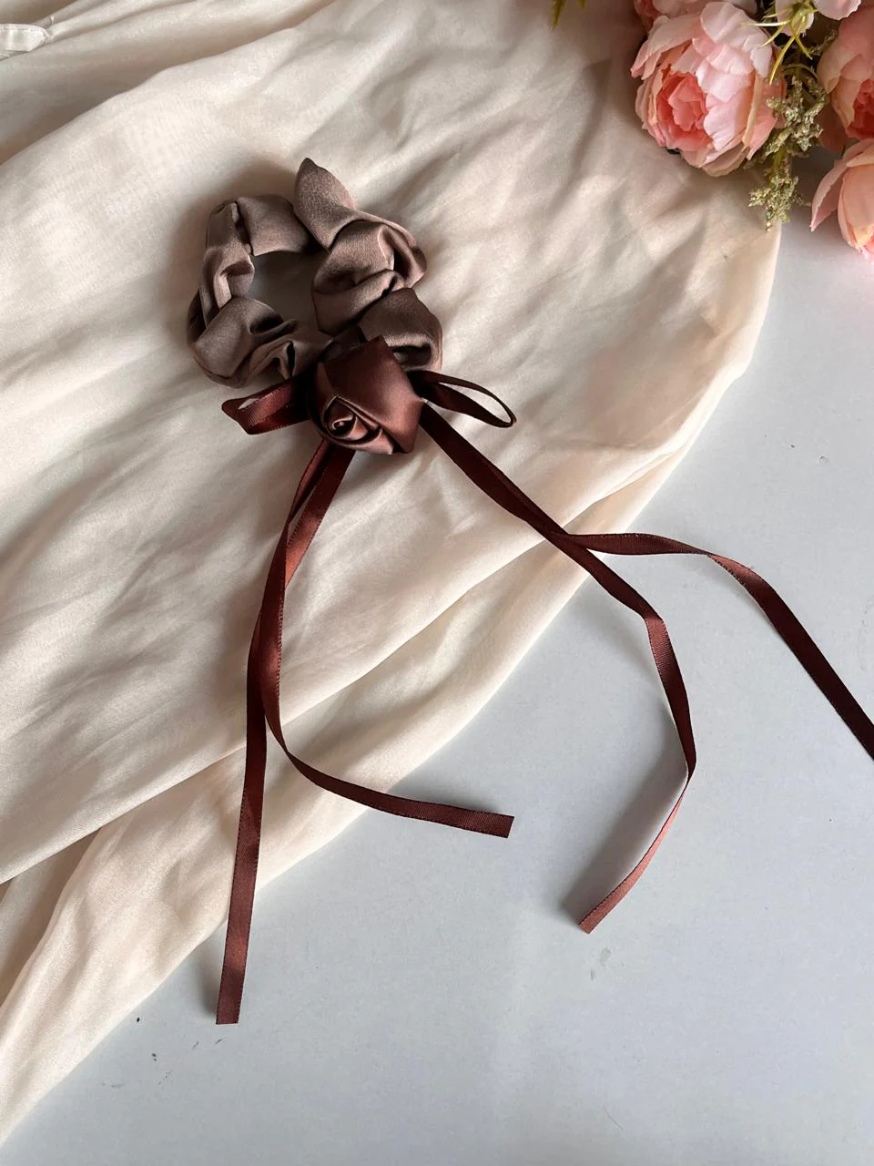 Rose Hairtie Scrunchies - Image 2