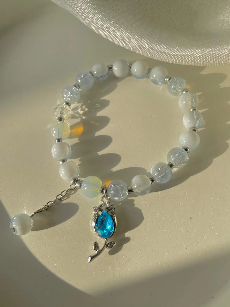 Rosie Rose Bracelet- blue