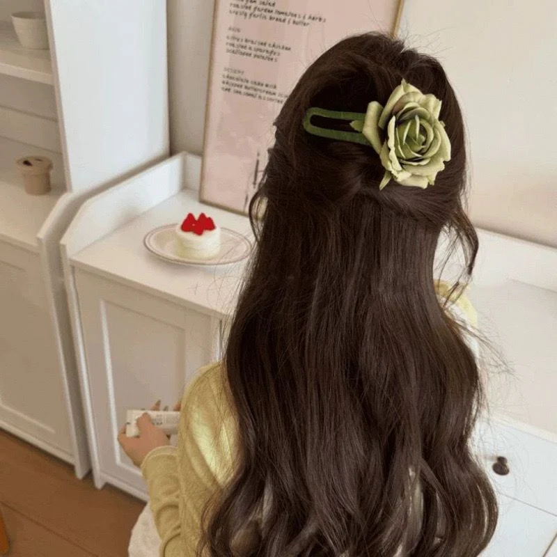 Rosy Dream Hair Clips - Image 2