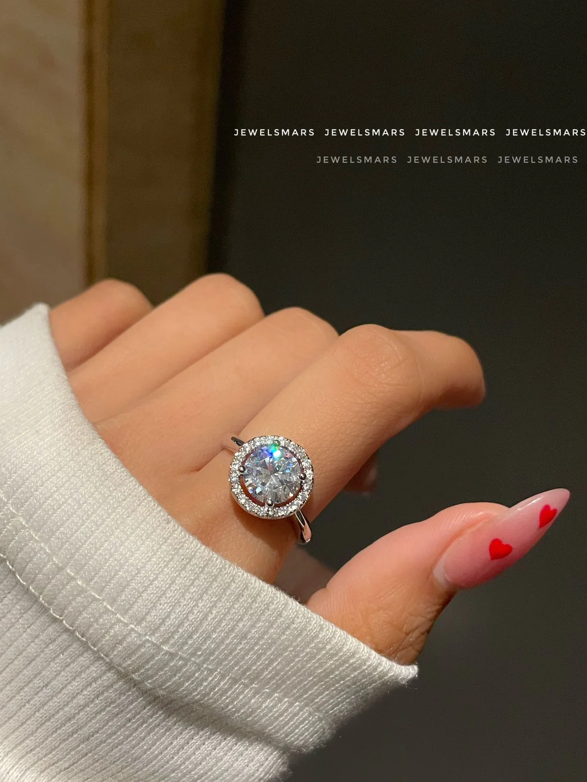 Round Solitaire Ring - Image 2