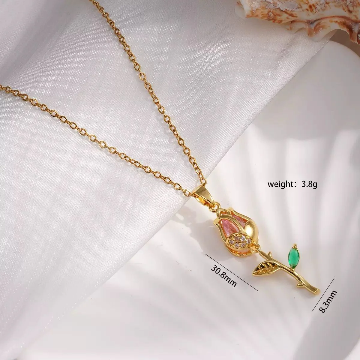 Royalty Tulip Necklace - Image 2
