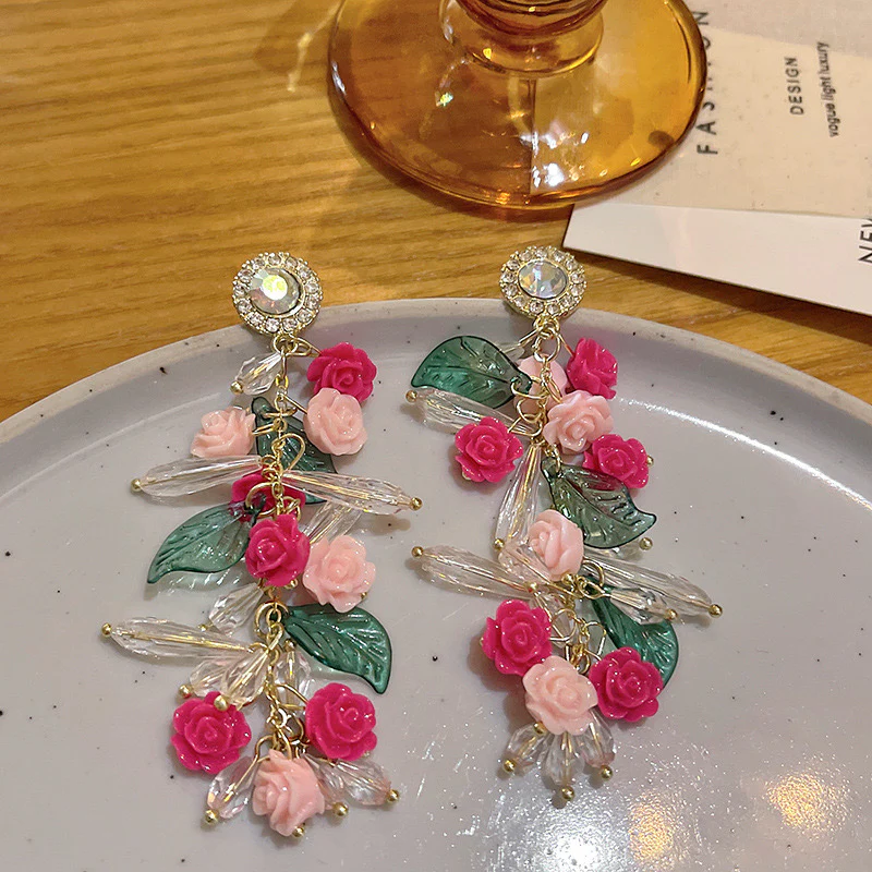Sabrina Spring Tassel Earrings - Image 3