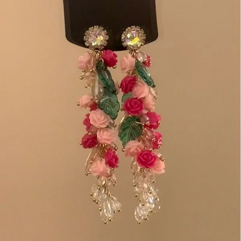 Sabrina Spring Tassel Earrings - Image 6