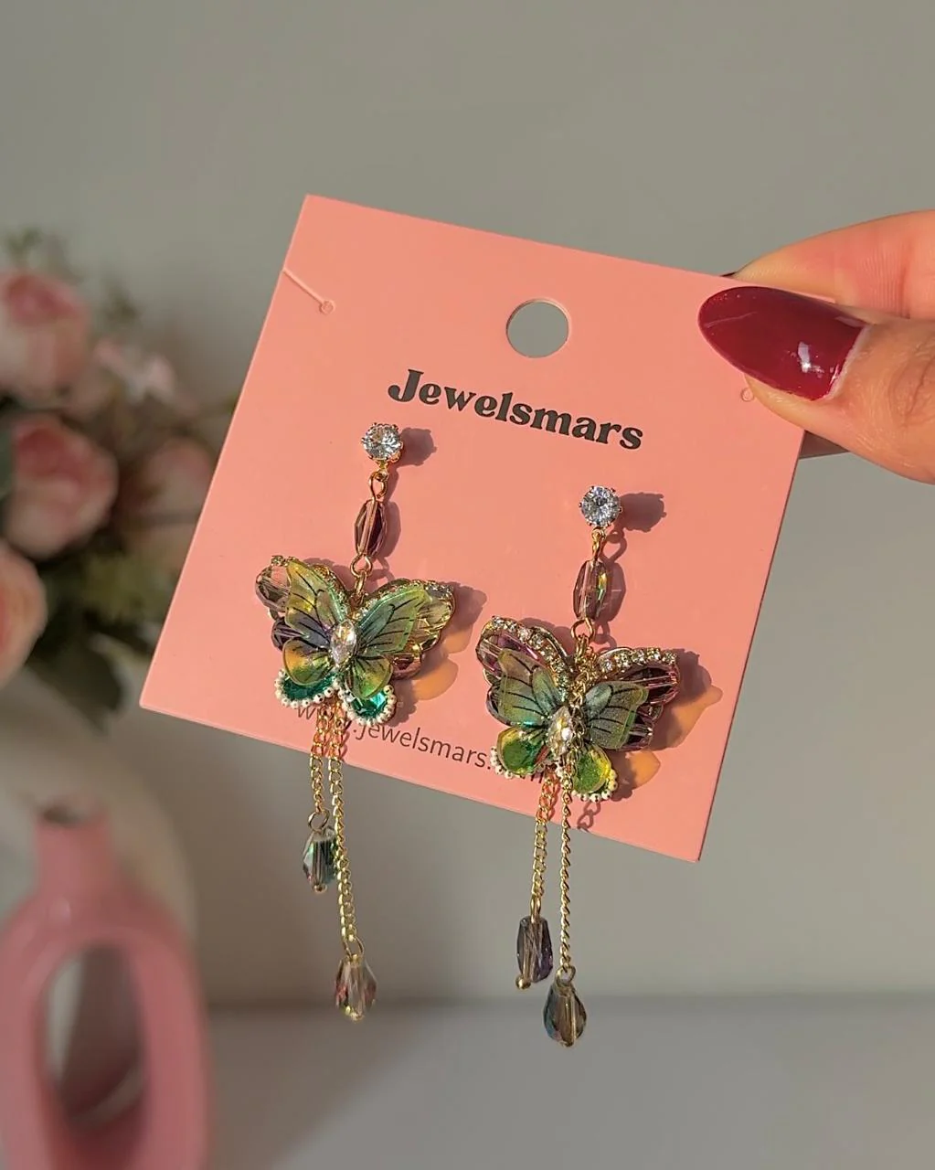 Sap-Spell Butterfly Dreamy Earrings - Image 2