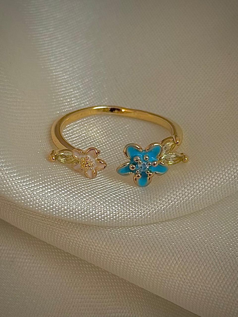 Sapphire Blossom Ring - Image 2
