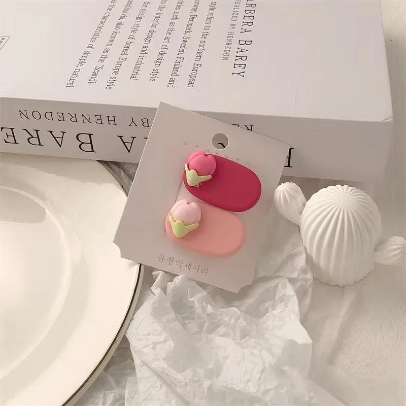 Scoop of Pink! Hair Pins ( Pack of 2) - Image 2