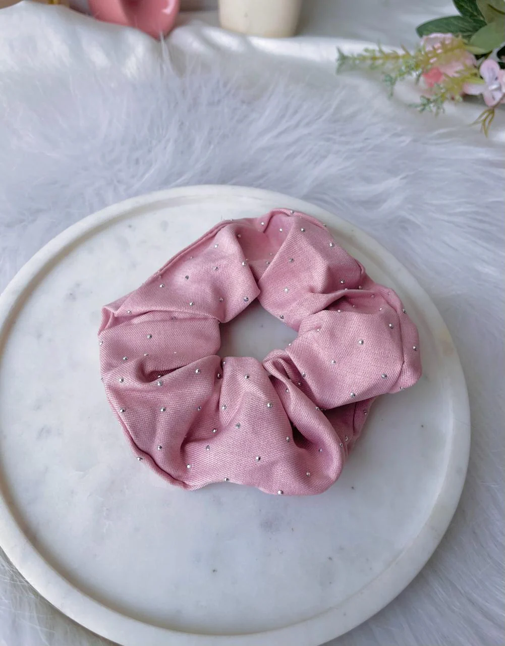 Scrunchie-holic Studded scrunchie - Image 2