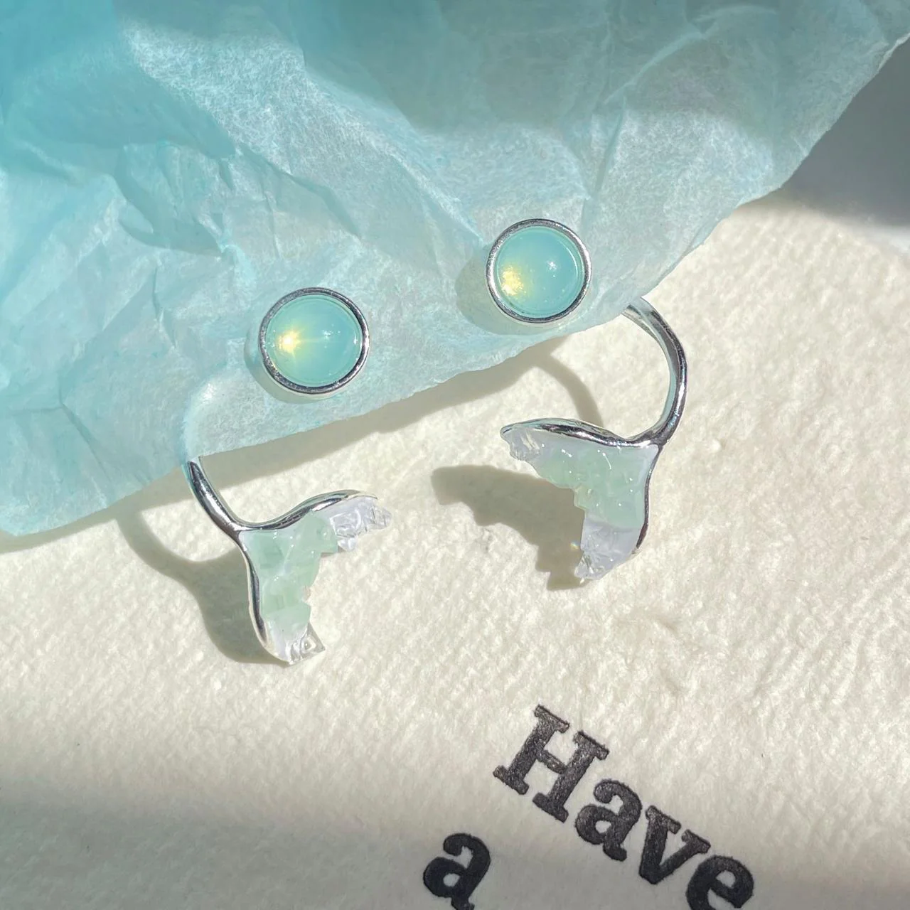 Sea Mermaid Earrings - Image 3
