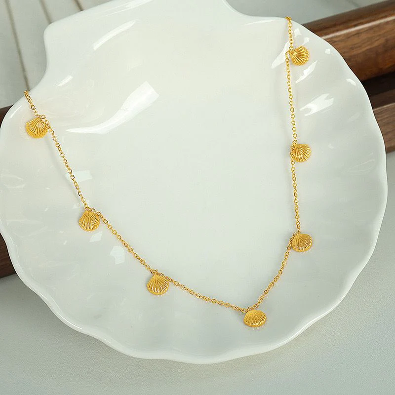 Sea-shell Bliss Necklace - Image 5