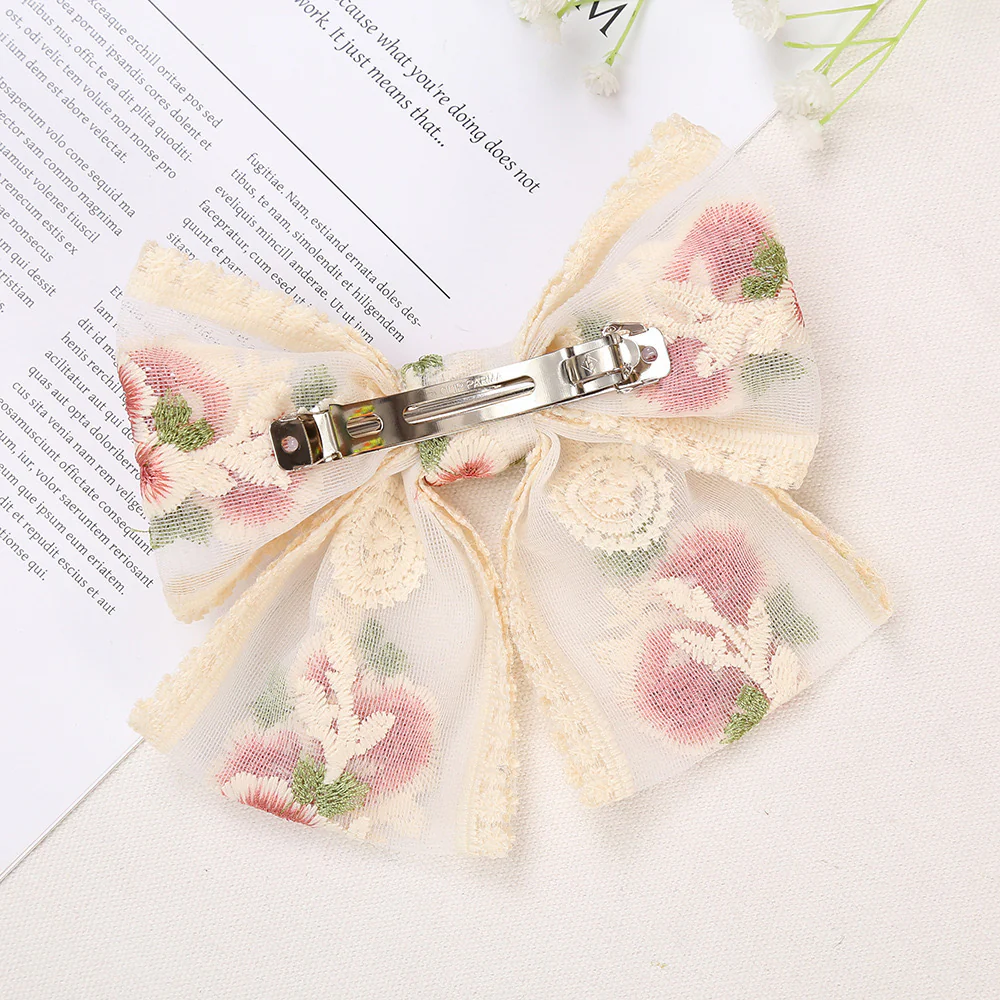 Señorita Blush Hair Bow - Image 3