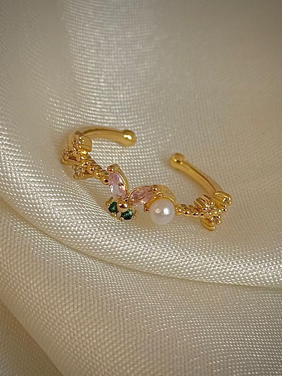 Seraphic Wings Pearl Ring - Image 2