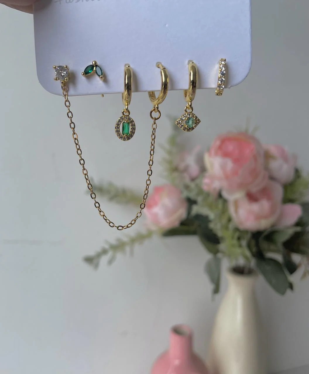 Seraphina Evil Eye Earrings Combo