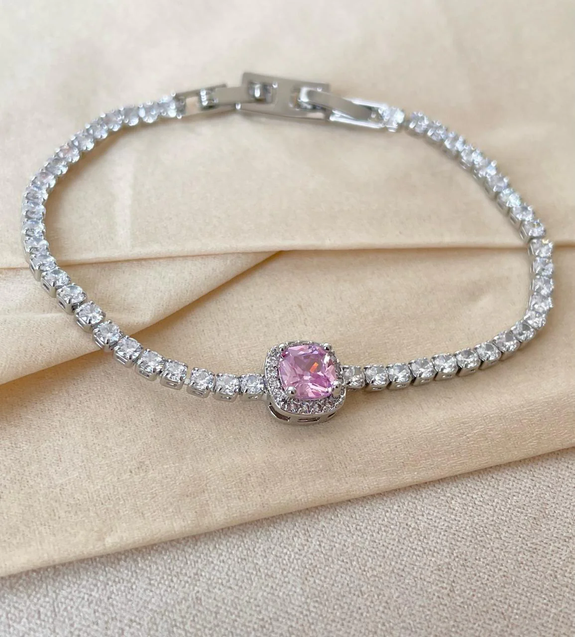 Serving Sparkles!Rhinestone Bracelet