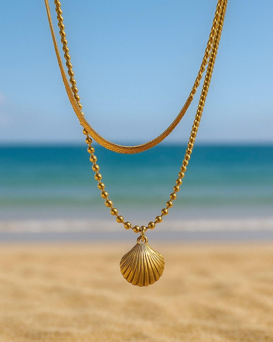 Seychelles Shell Necklace - Image 2