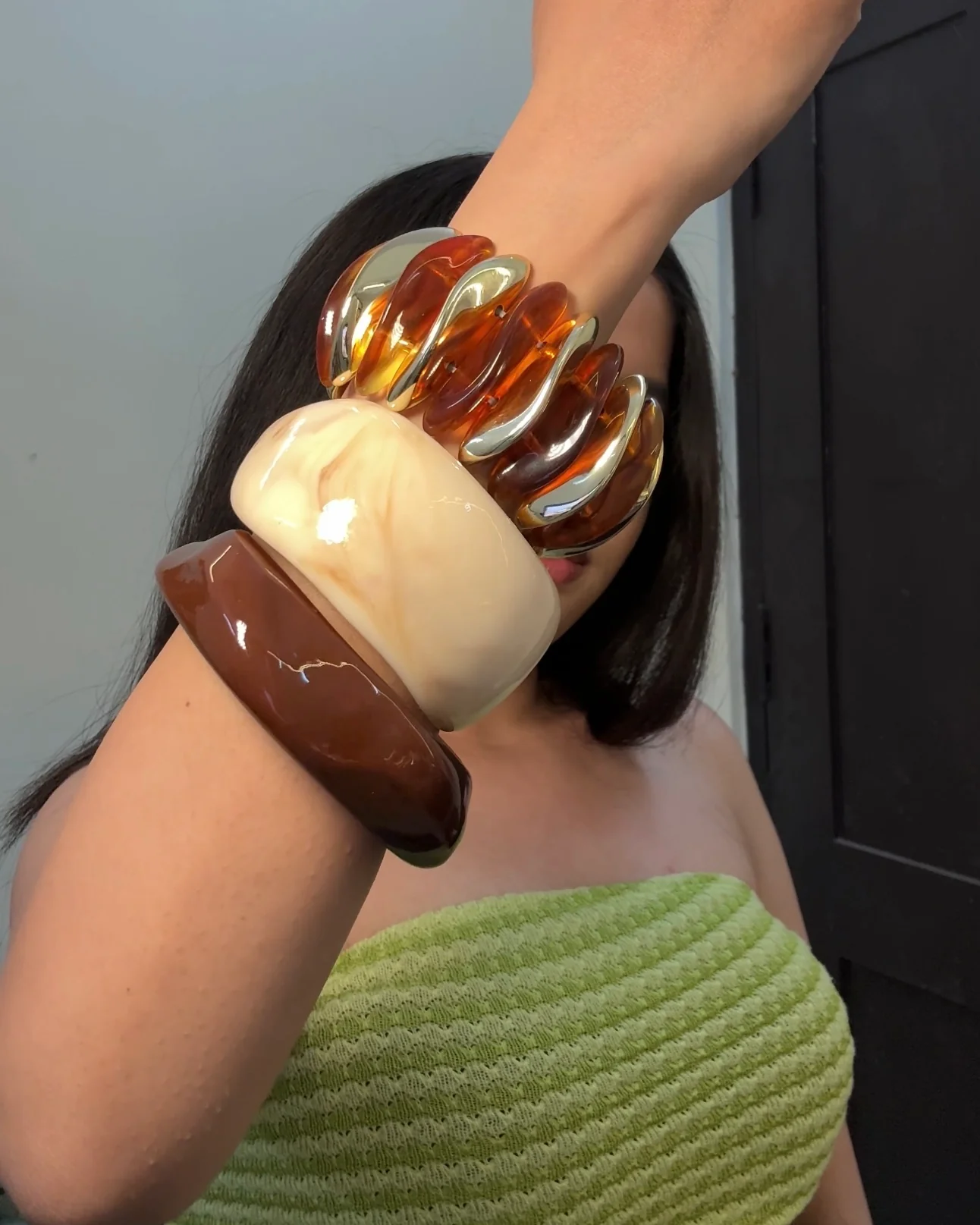 She ain’t kidding! Chunky Hand Stack (Combo of 3) - Image 5