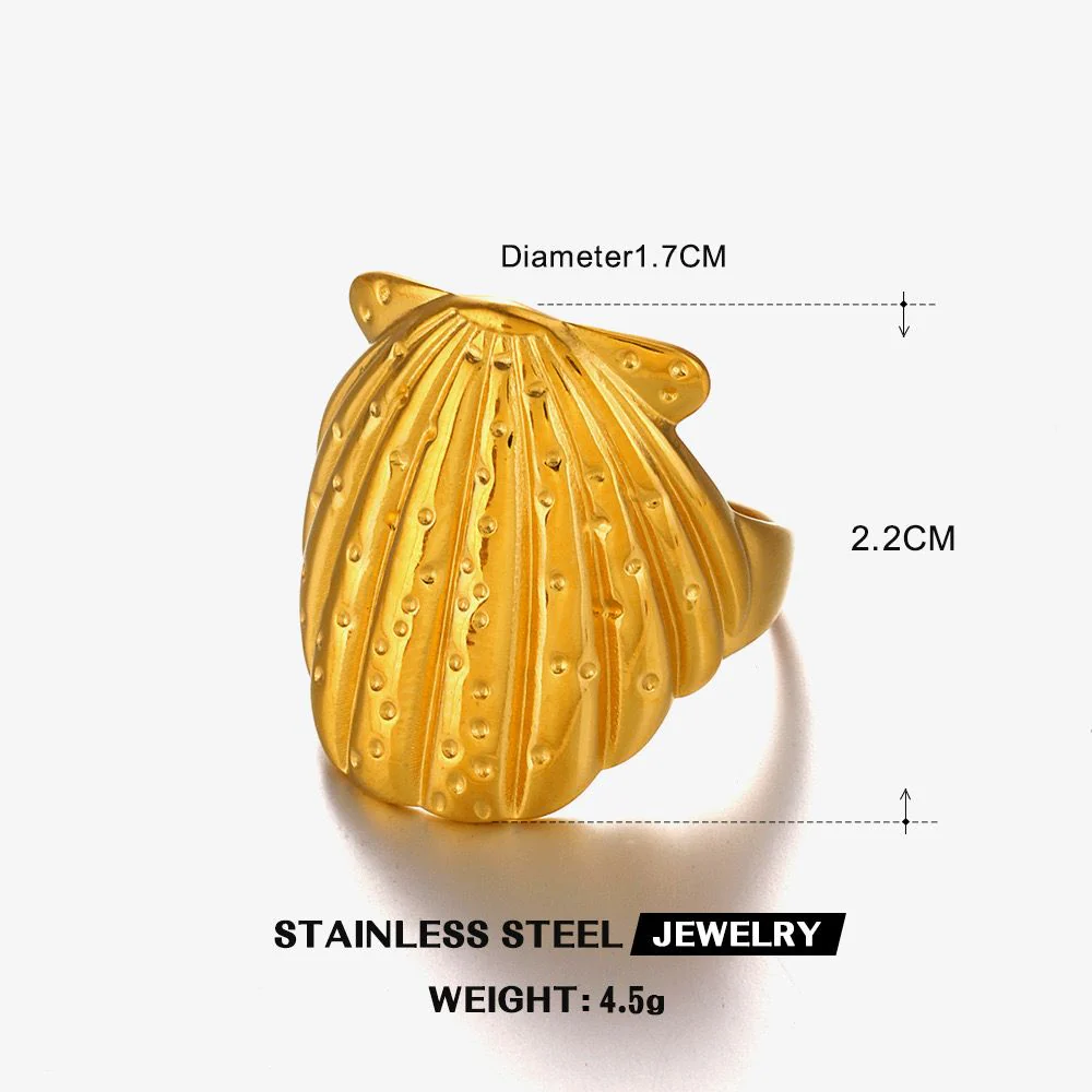 Shell Yeah! Gold Ring - Image 2