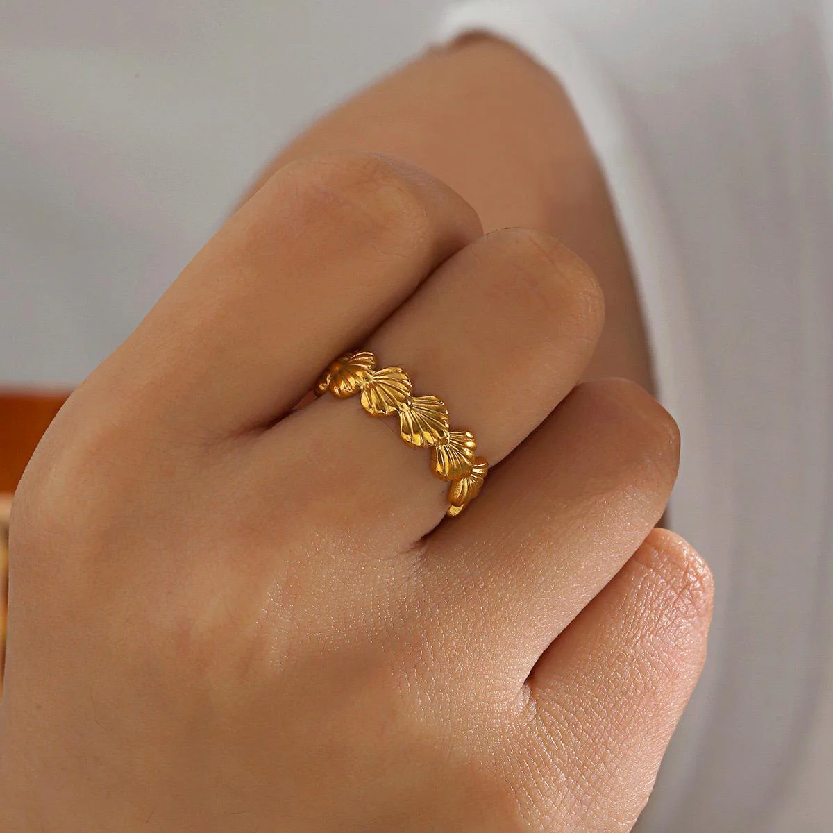 Shells in Sync Gold Ring - Image 3