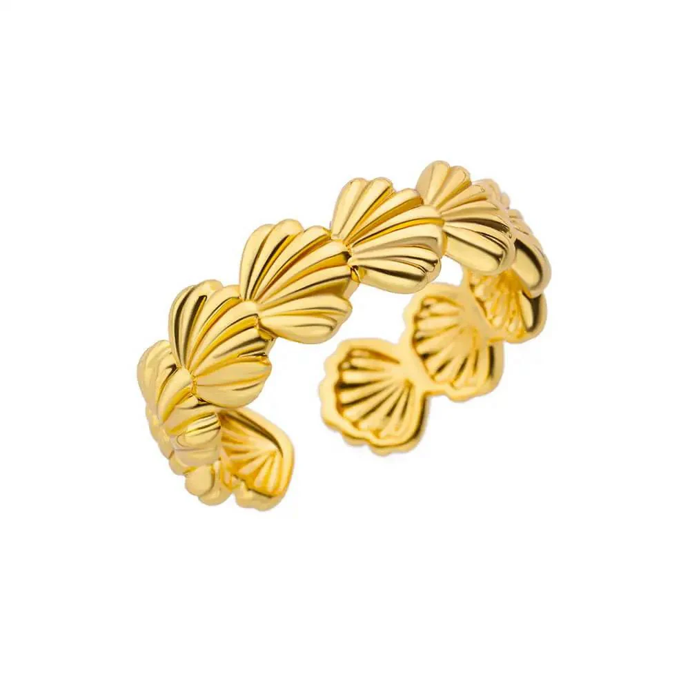 Shells in Sync Gold Ring - Image 5