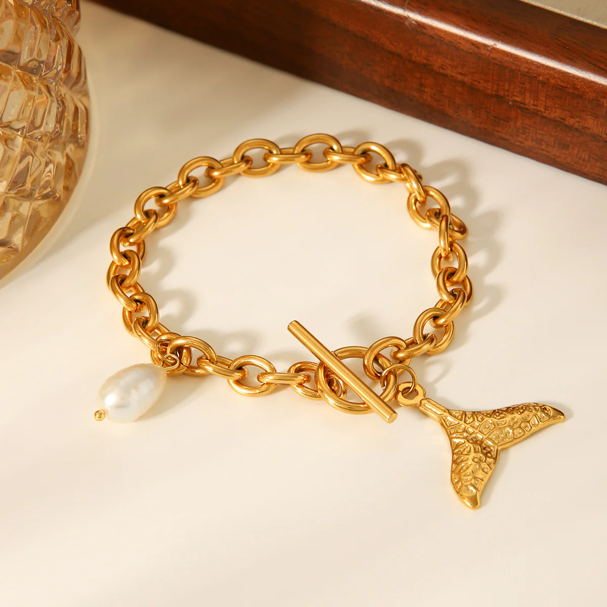 Shelly-belly Mermaid Bracelet - Image 2