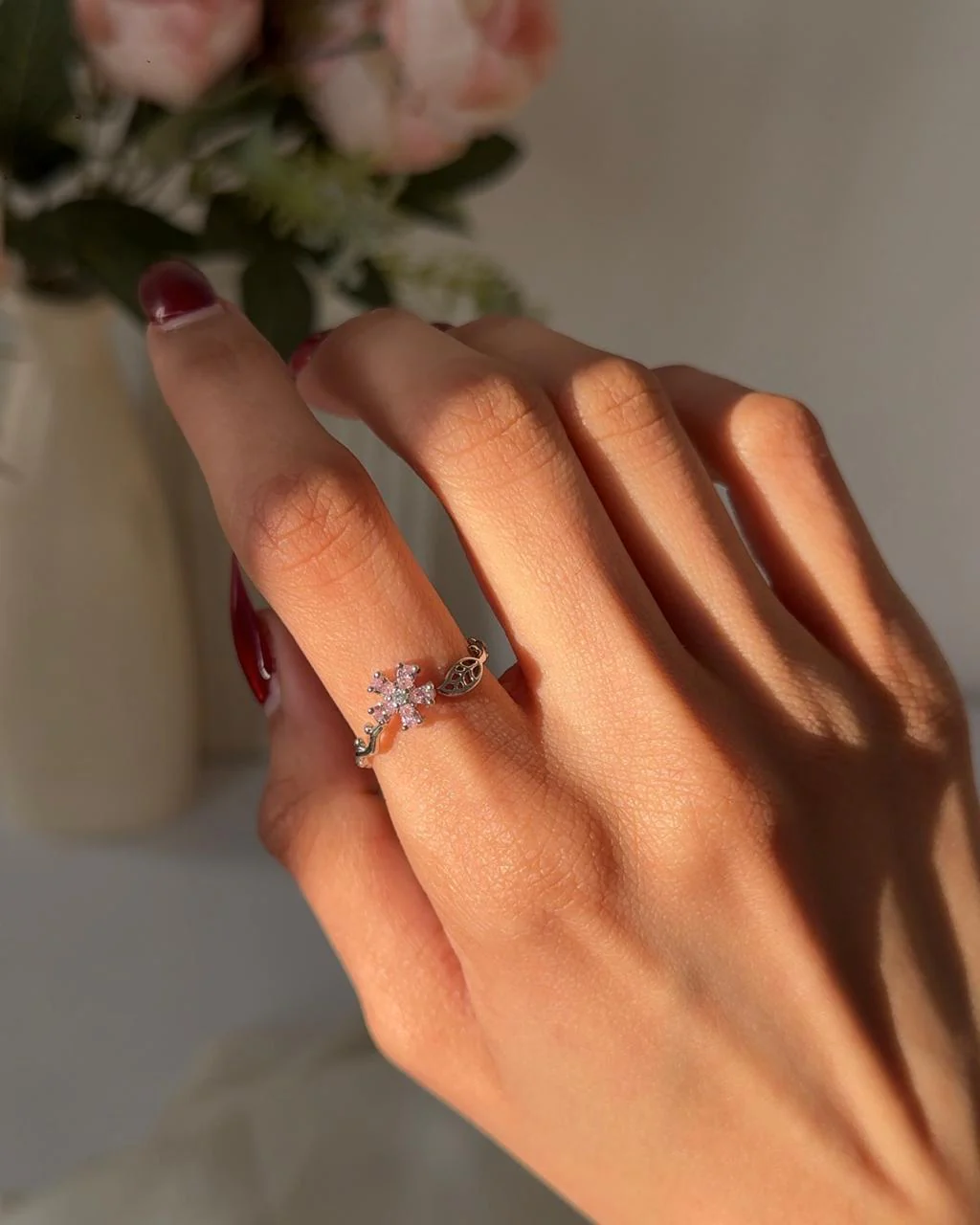 Shimmering Blush Ring - Image 3