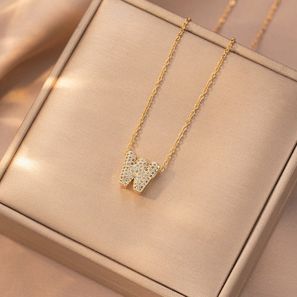 Minimal Initial Necklace - Image 11