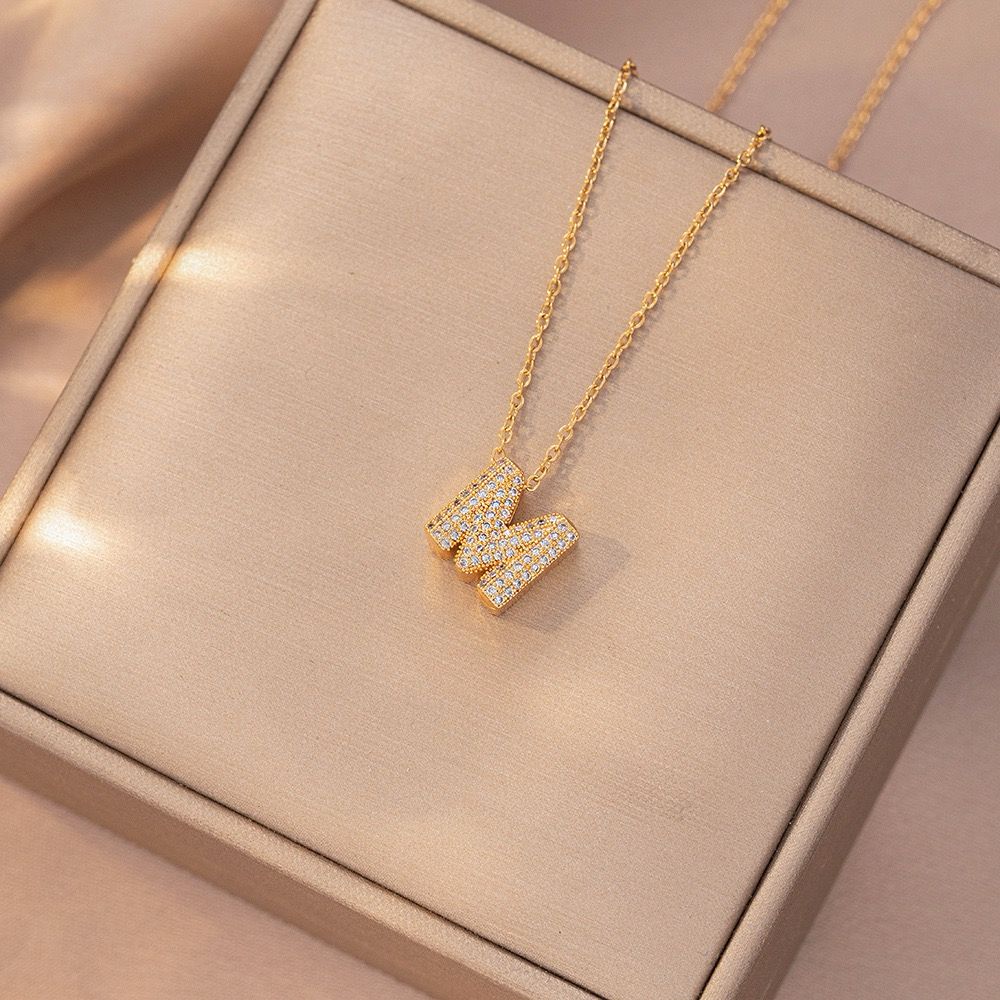 Minimal Initial Necklace - Image 12