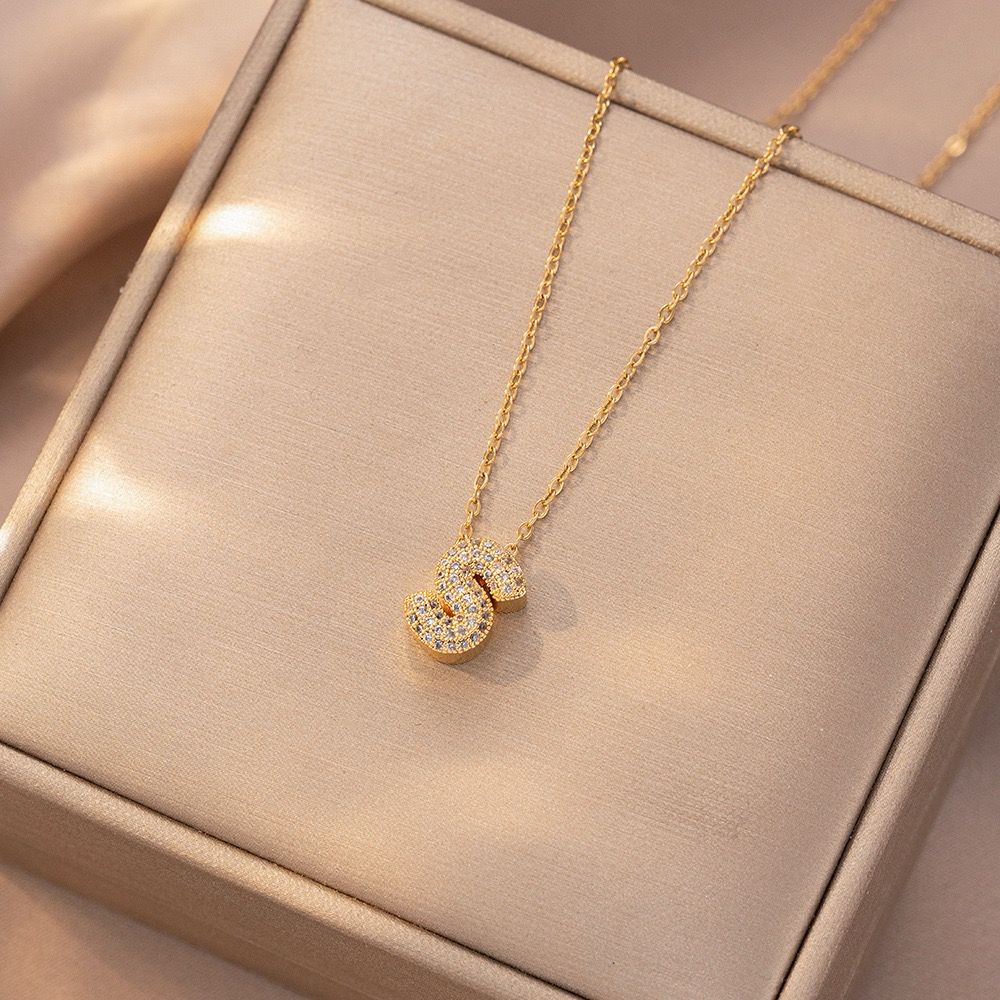 Minimal Initial Necklace - Image 16