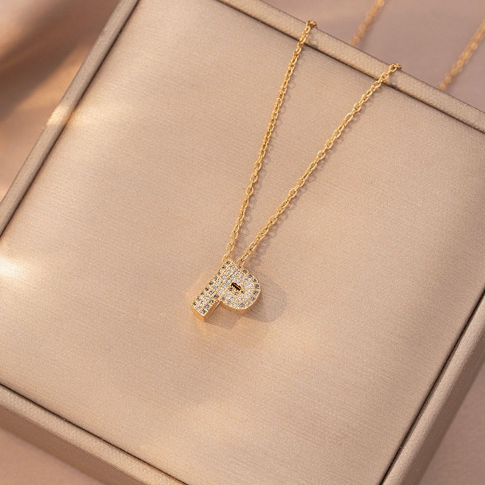 Minimal Initial Necklace - Image 19