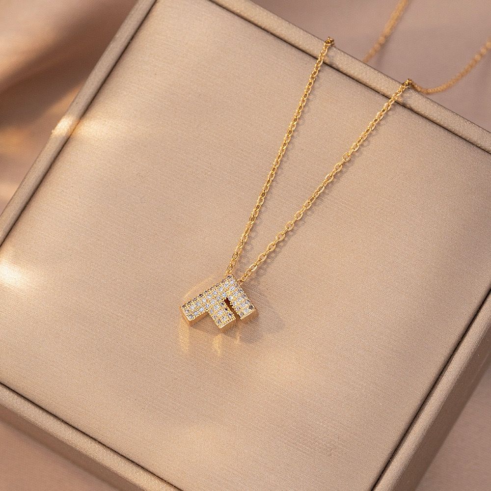 Minimal Initial Necklace - Image 23